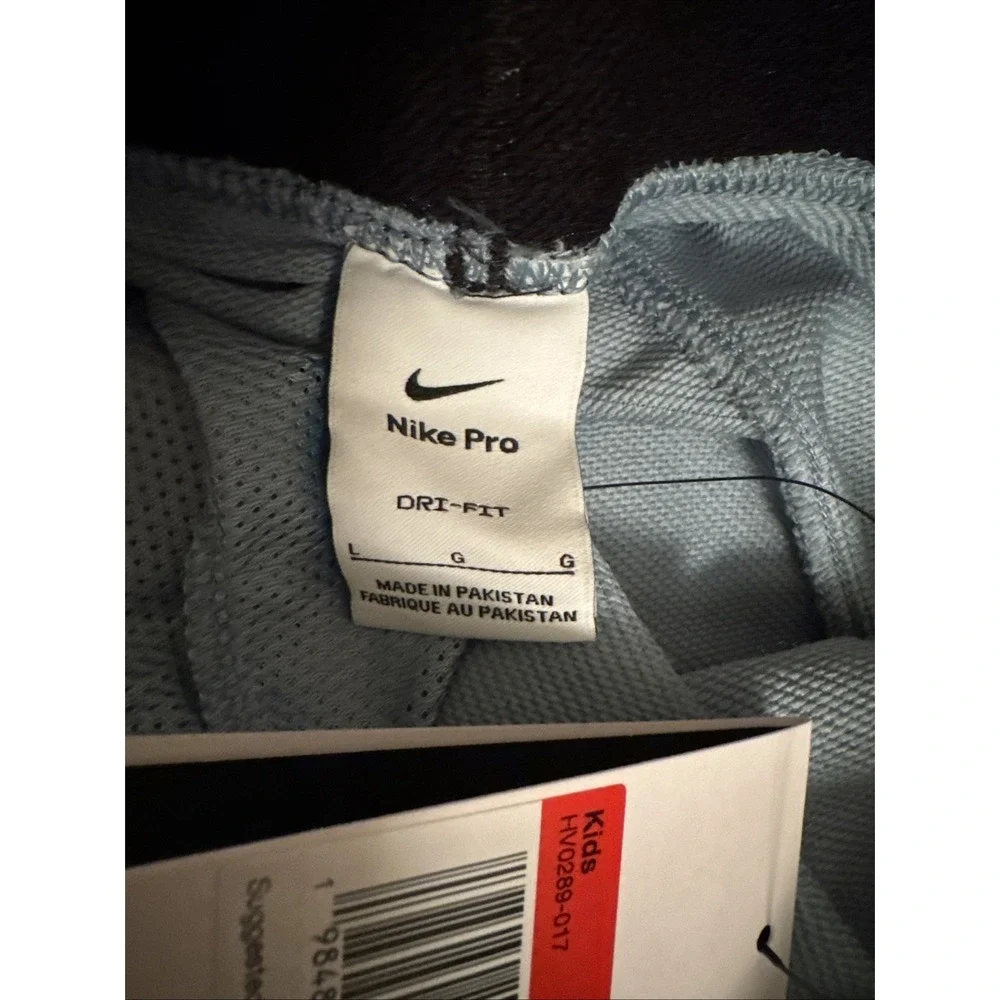 Nike Pro Fleece Dri-Fit Joggers HV0289 Big Kids‎ Size L